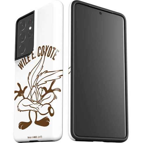 Looney Tunes Wile E Coyote Big Head Galaxy S21 Ultra 5G Pro Case