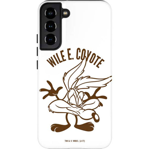 Looney Tunes Wile E Coyote Big Head Galaxy S22 Plus Pro Case