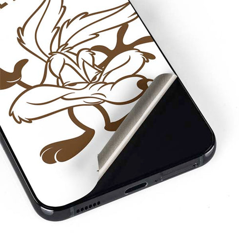Looney Tunes Wile E Coyote Big Head Galaxy S22 Plus Skin