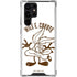 Looney Tunes Wile E Coyote Big Head Galaxy S22 Ultra Clear Case