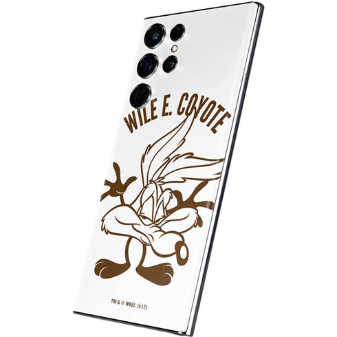 Looney Tunes Wile E Coyote Big Head Galaxy S22 Ultra Skin