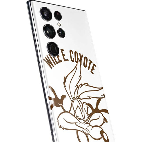 Looney Tunes Wile E Coyote Big Head Galaxy S22 Ultra Skin