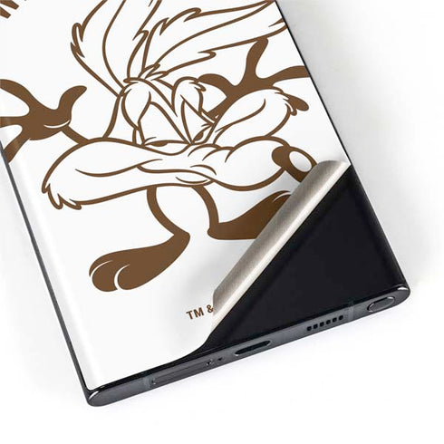 Looney Tunes Wile E Coyote Big Head Galaxy S22 Ultra Skin