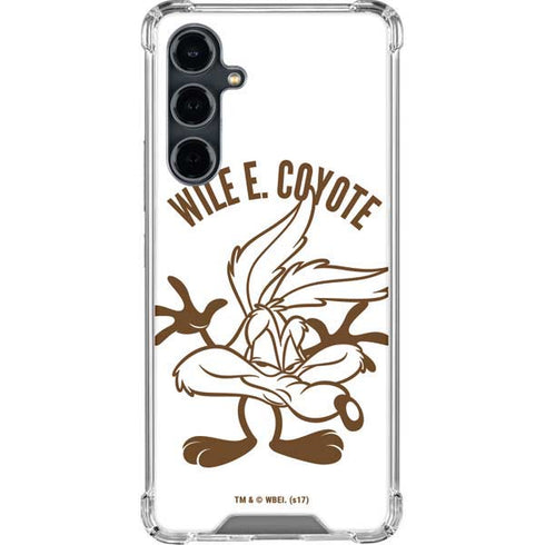 Looney Tunes Wile E Coyote Big Head Galaxy S23 FE Clear Case