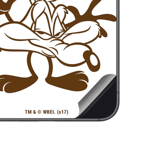 Looney Tunes Wile E Coyote Big Head Galaxy S23 FE Skin