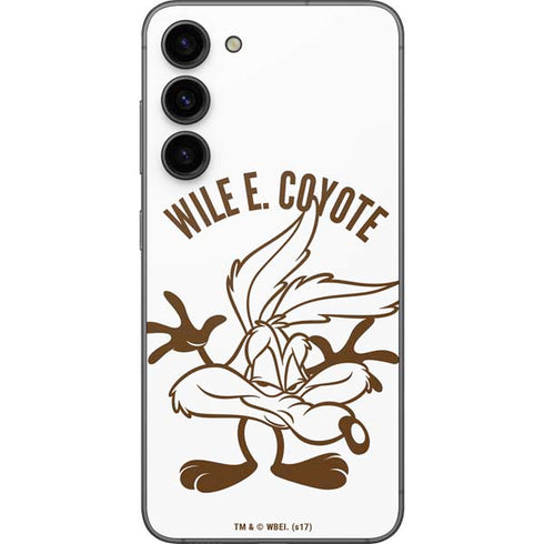 Looney Tunes Wile E Coyote Big Head Galaxy S23 Plus Skin