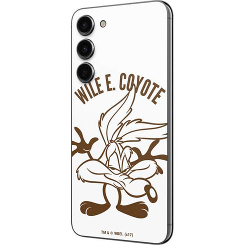 Looney Tunes Wile E Coyote Big Head Galaxy S23 Plus Skin