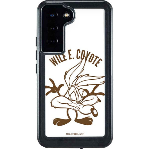 Looney Tunes Wile E Coyote Big Head Galaxy S23 Plus Waterproof Case