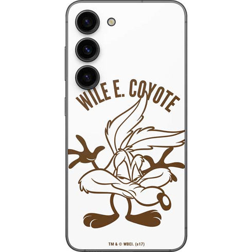 Looney Tunes Wile E Coyote Big Head Galaxy S23 Skin