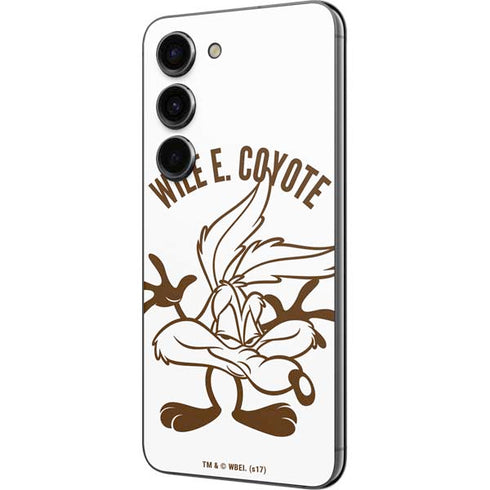 Looney Tunes Wile E Coyote Big Head Galaxy S23 Skin