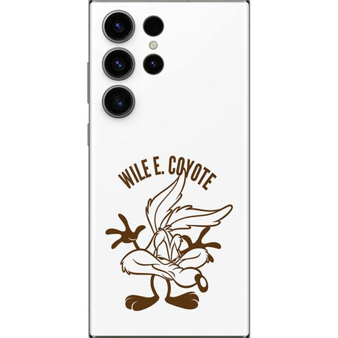 Looney Tunes Wile E Coyote Big Head Galaxy S23 Ultra Skin