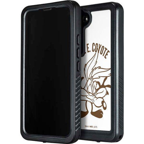 Looney Tunes Wile E Coyote Big Head Galaxy S23 Waterproof Case