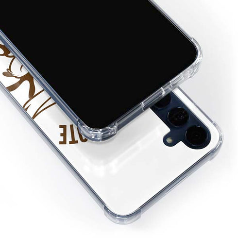 Looney Tunes Wile E Coyote Big Head Galaxy S24 Clear Case