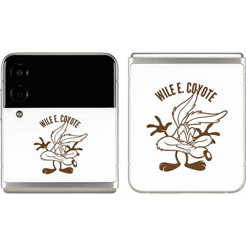 Looney Tunes Wile E Coyote Big Head Galaxy Z Flip3 5G Skin