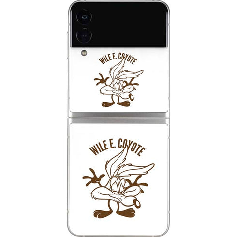Looney Tunes Wile E Coyote Big Head Galaxy Z Flip3 5G Skin