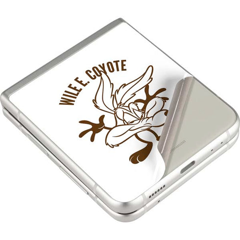 Looney Tunes Wile E Coyote Big Head Galaxy Z Flip3 5G Skin