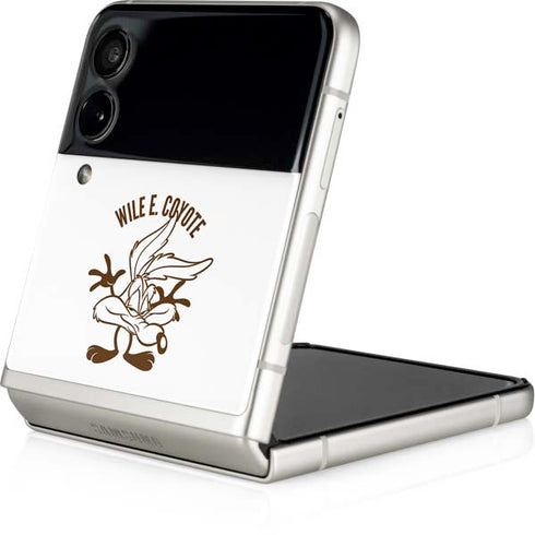 Looney Tunes Wile E Coyote Big Head Galaxy Z Flip4 5G Skin