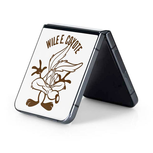 Looney Tunes Wile E Coyote Big Head Galaxy Z Flip5 5G Skin