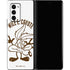 Looney Tunes Wile E Coyote Big Head Galaxy Z Fold2 5G Skin