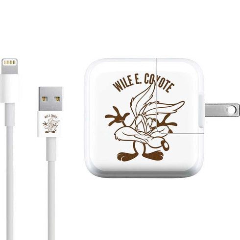 Looney Tunes Wile E Coyote Big Head iPad Charger (10W USB) Skin