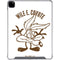 Looney Tunes Wile E Coyote Big Head iPad Pro 12.9in (2020) Clear Case