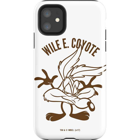 Looney Tunes Wile E Coyote Big Head iPhone 11 Impact Case