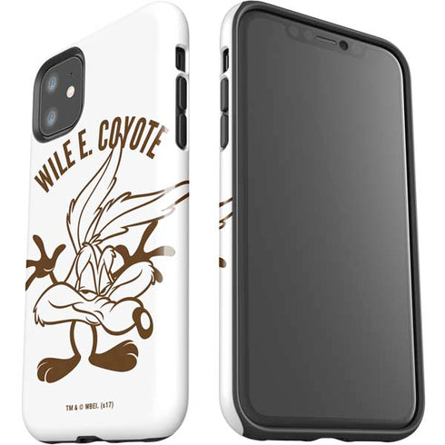 Looney Tunes Wile E Coyote Big Head iPhone 11 Impact Case