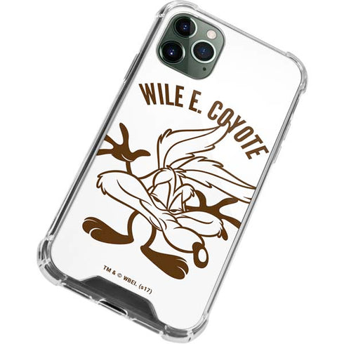Looney Tunes Wile E Coyote Big Head iPhone 11 Pro Max Clear Case