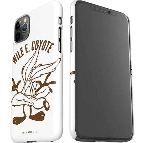 Looney Tunes Wile E Coyote Big Head iPhone 11 Pro Max Lite Case