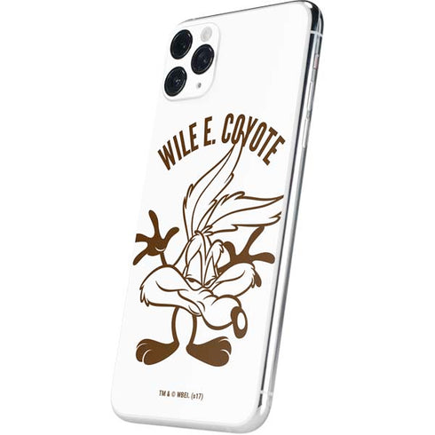 Looney Tunes Wile E Coyote Big Head iPhone 11 Pro Max Skin