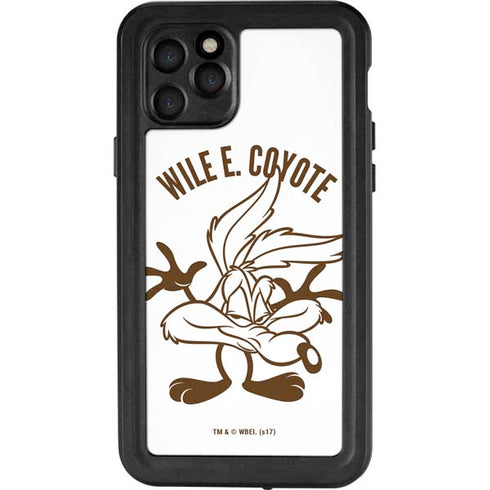 Looney Tunes Wile E Coyote Big Head iPhone 11 Pro Waterproof Case