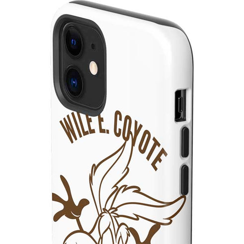 Looney Tunes Wile E Coyote Big Head iPhone 12 Impact Case
