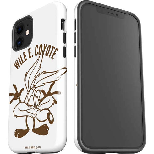 Looney Tunes Wile E Coyote Big Head iPhone 12 Impact Case