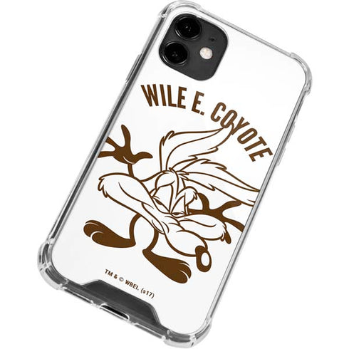 Looney Tunes Wile E Coyote Big Head iPhone 12 Mini Clear Case