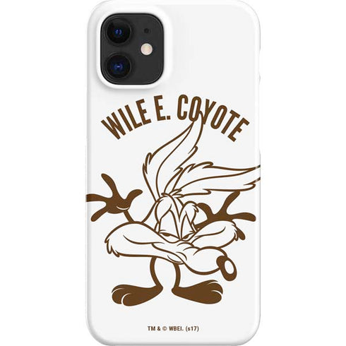 Looney Tunes Wile E Coyote Big Head iPhone 12 Mini Lite Case