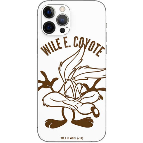 Looney Tunes Wile E Coyote Big Head iPhone 12 Pro Skin