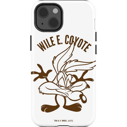 Looney Tunes Wile E Coyote Big Head iPhone 13 Impact Case