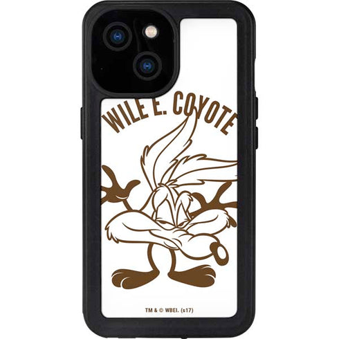 Looney Tunes Wile E Coyote Big Head iPhone 13 Mini Waterproof Case
