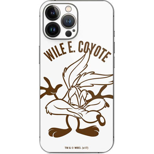 Looney Tunes Wile E Coyote Big Head iPhone 13 Pro Max Skin