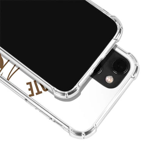 Looney Tunes Wile E Coyote Big Head iPhone 14 Clear Case