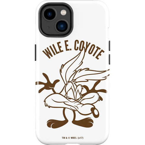 Looney Tunes Wile E Coyote Big Head iPhone 14 Plus Impact Case