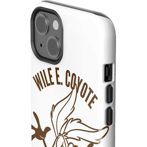 Looney Tunes Wile E Coyote Big Head iPhone 14 Impact Case
