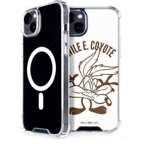 Looney Tunes Wile E Coyote Big Head iPhone 15 Plus MagSafe Case