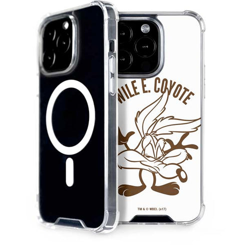 Looney Tunes Wile E Coyote Big Head iPhone 15 Pro MagSafe Case
