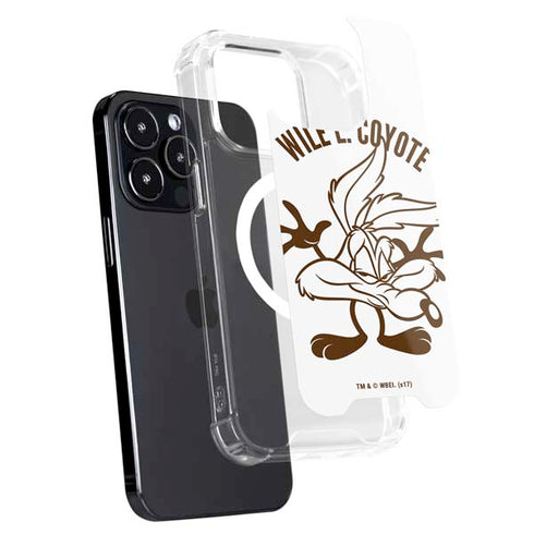 Looney Tunes Wile E Coyote Big Head iPhone 14 Pro MagSafe Case