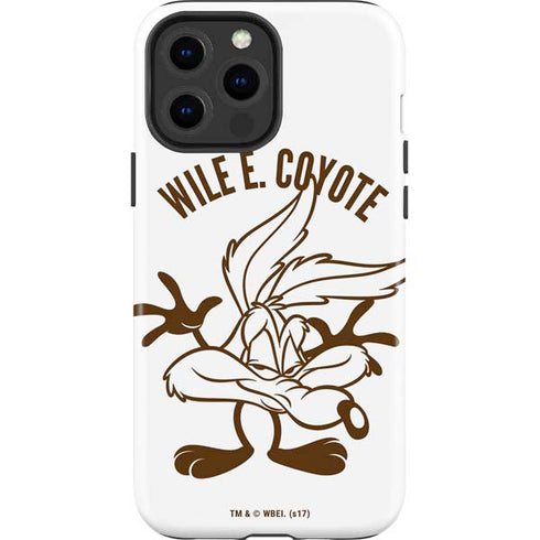 Looney Tunes Wile E Coyote Big Head iPhone 14 Pro Max Impact Case