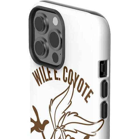 Looney Tunes Wile E Coyote Big Head iPhone 15 Pro Max Impact Case