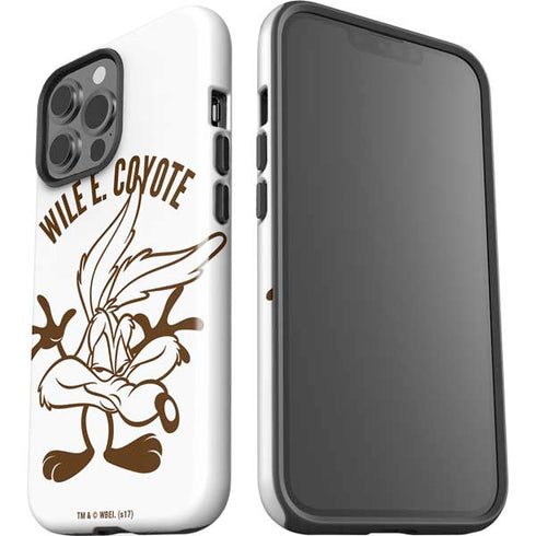 Looney Tunes Wile E Coyote Big Head iPhone 15 Pro Max Impact Case