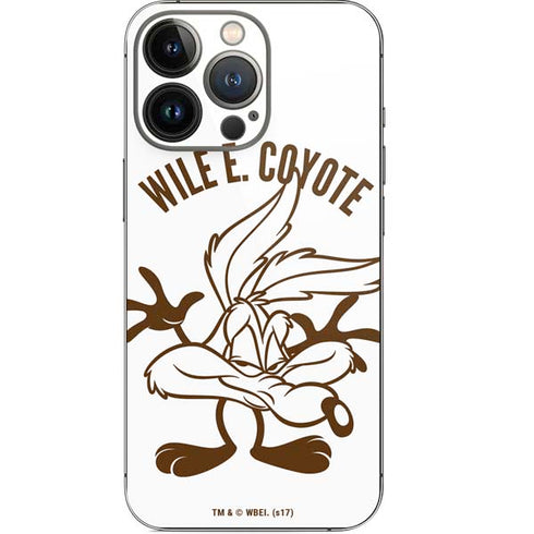 Looney Tunes Wile E Coyote Big Head iPhone 14 Pro Skin