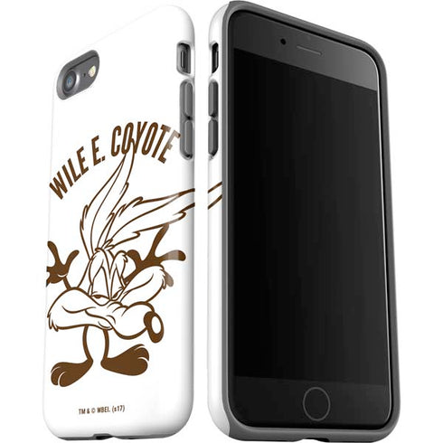 Looney Tunes Wile E Coyote Big Head iPhone SE (2nd & 3rd Gen) Pro Case